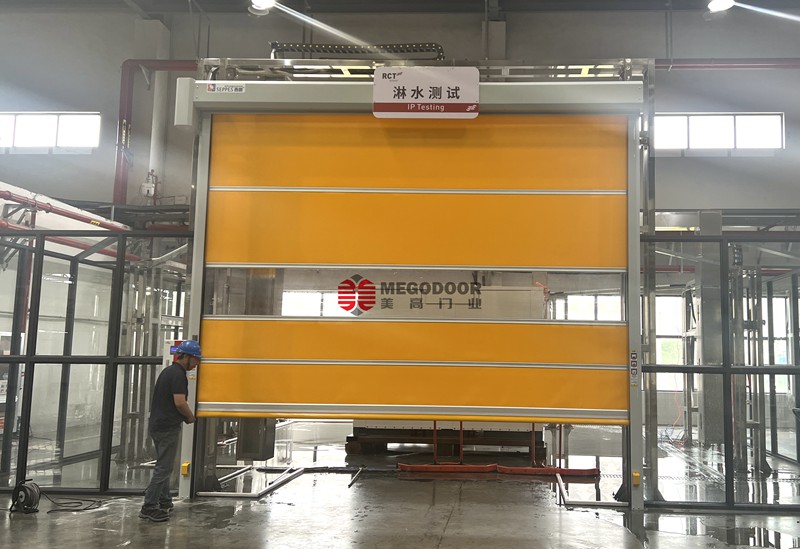 苏州喷涂车间专用抗腐蚀快速门插图