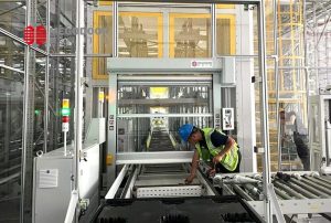 提升机用快速卷帘门