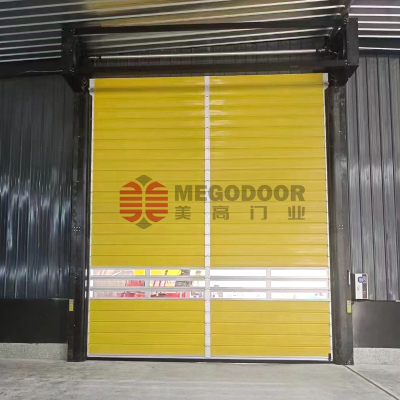 苏州涡轮轨道硬质快速门插图2