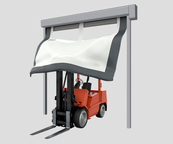 苏州洁净车间专用拉链式快速卷帘门解决方案插图