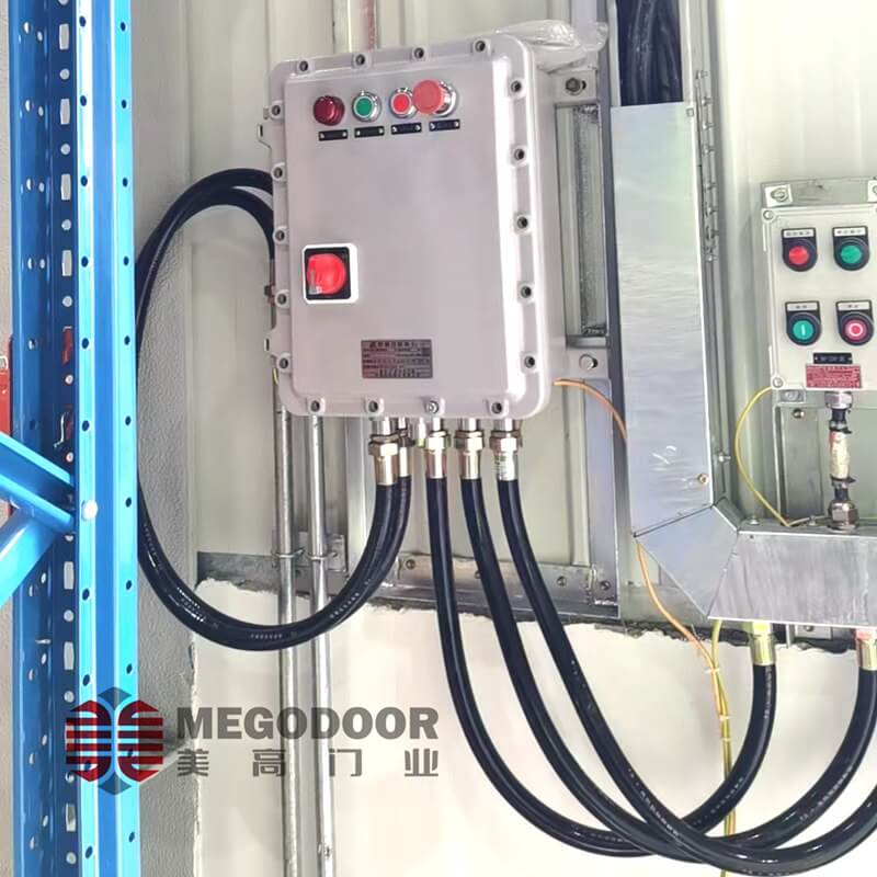 双重防护·本质安全：满足Ex db IIB T4 Gb/Ex tb IIC T135℃ Db标准的工业级防爆快速卷帘门插图1