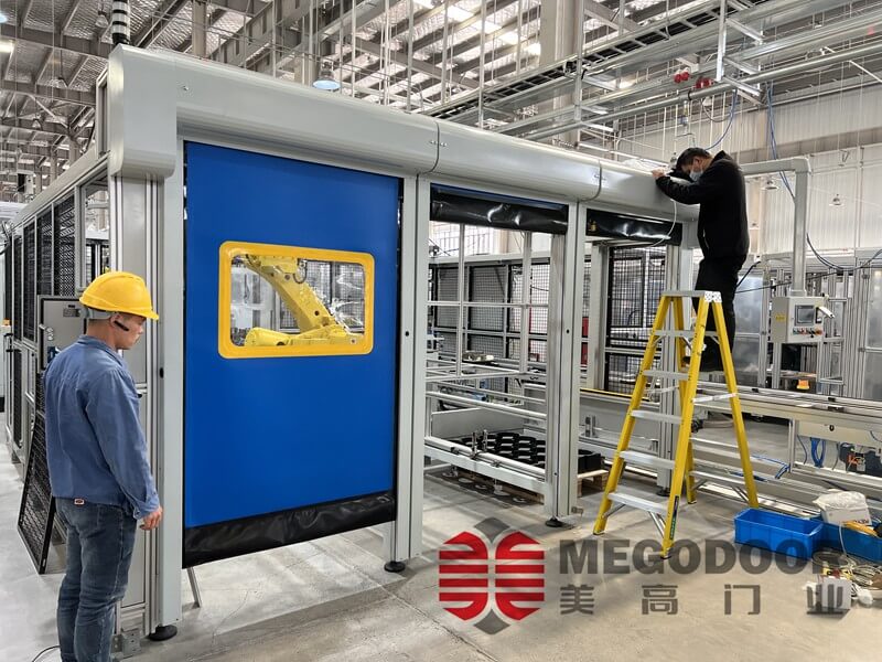 美高快速卷帘门助力苏州罗技打造世界级智能工厂插图