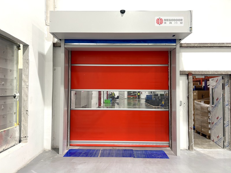 苏州工厂车间内部改造安装快速卷帘门插图1