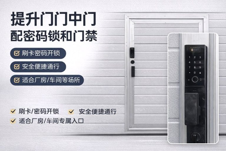 苏州可以配门禁或者密码锁的提升门缩略图