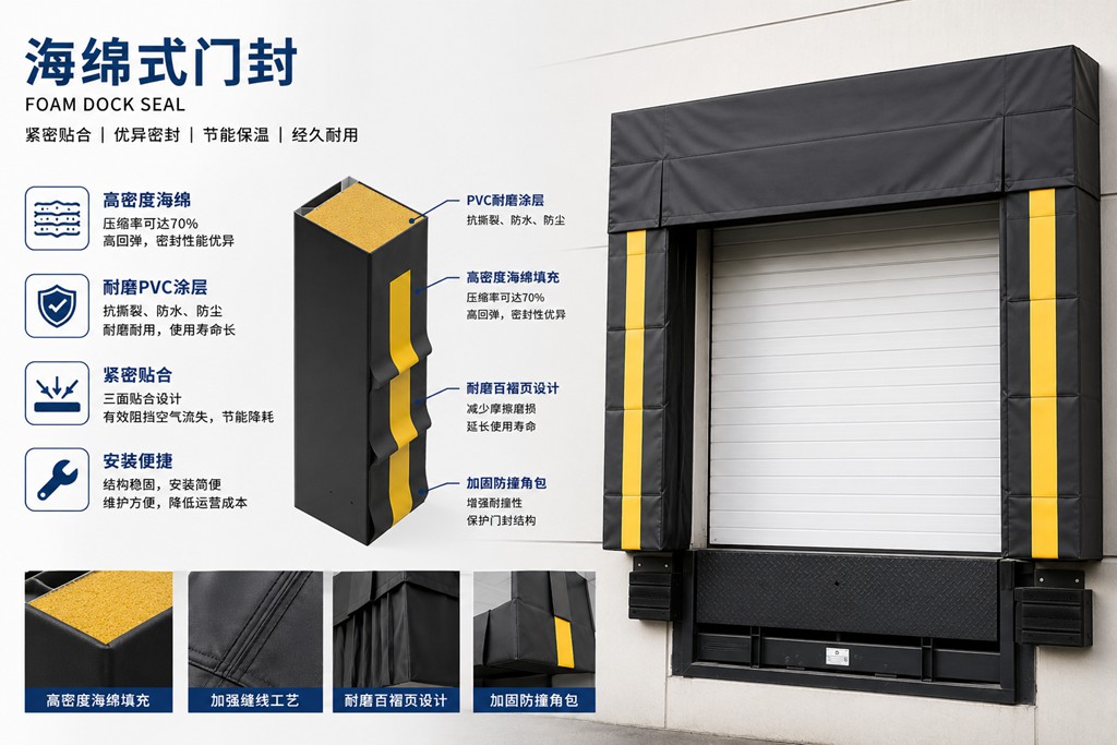苏州物流仓库装什么门封？常见产品选型建议插图1